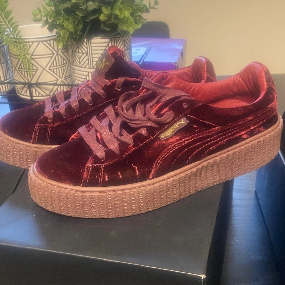 Puma Creeper Velvet Sneakers - Picture 5 of 5